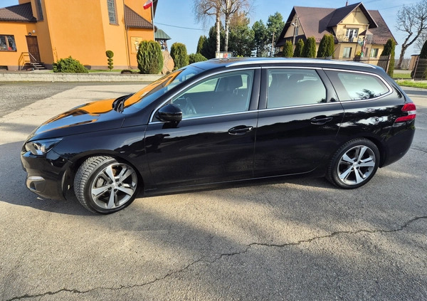 Peugeot 308 cena 34999 przebieg: 192000, rok produkcji 2015 z Łochów małe 172